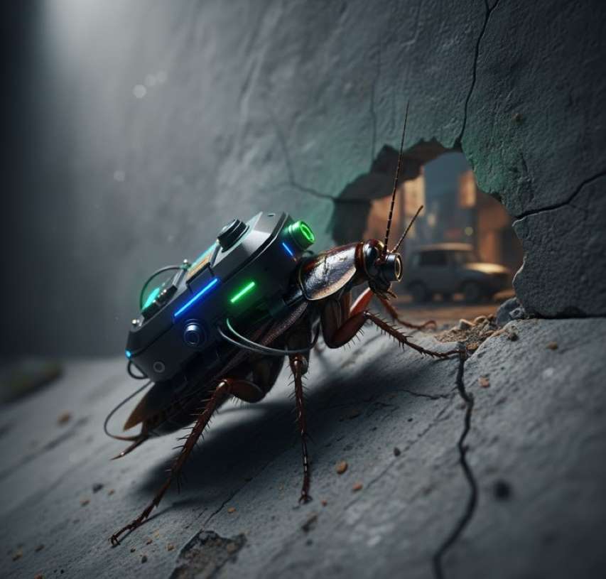 Germany Tests AI Cyborg Cockroaches for Surveillance