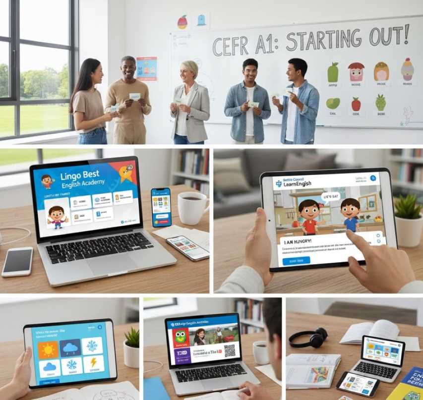 Free CEFR A1 Beginner English Learning