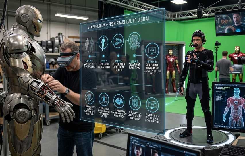 Behind the Scenes: The Revolutionary Tech of the Iron Man Movies