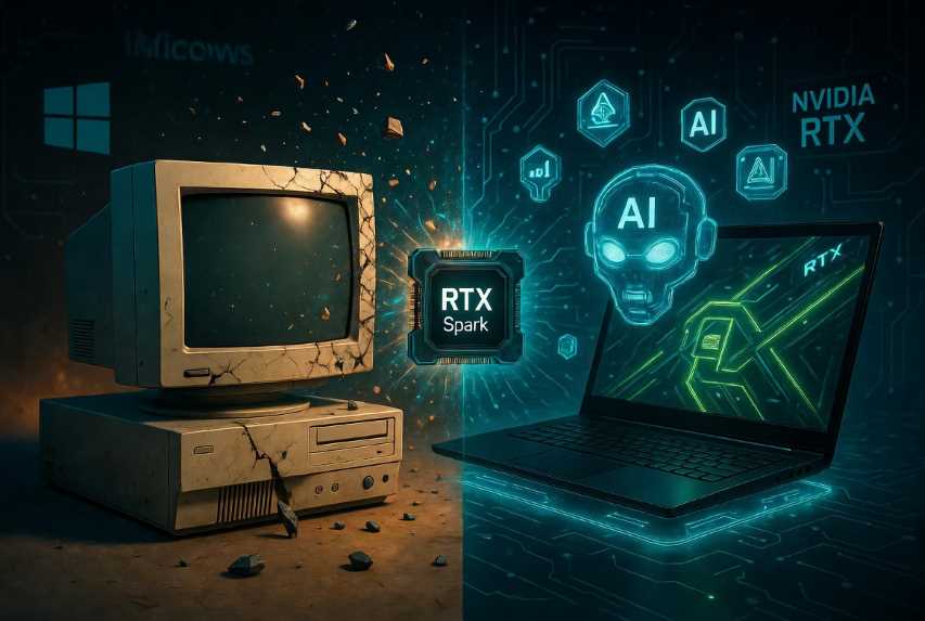 لماذا قد تُنهي تقنية RTX Spark من إنفيديا ومايكروسوفت عصر أجهزة الكمبيوتر الشخصية التقليدية