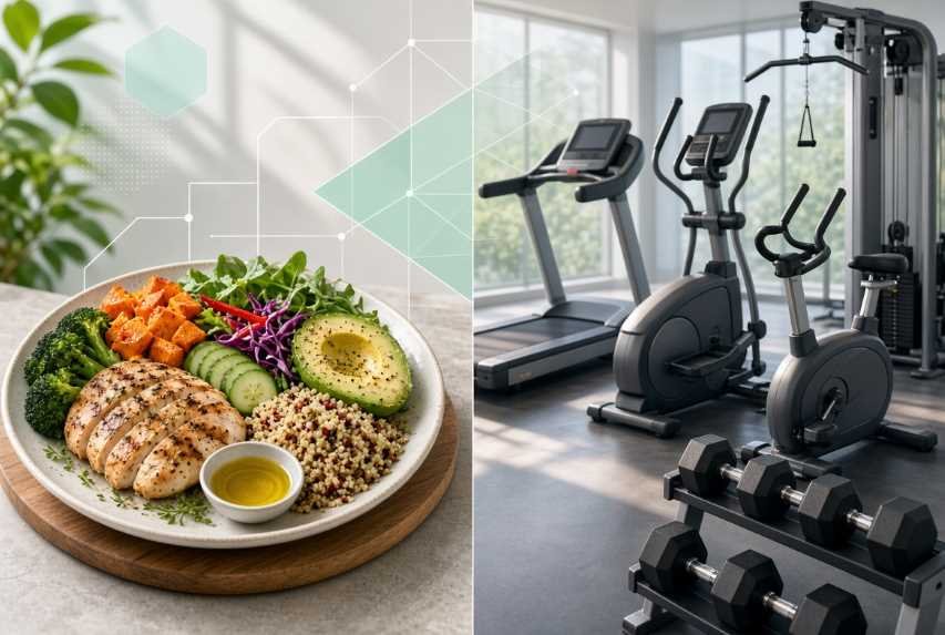 أفضل الحميات الغذائية لإنقاص الوزن: مطابقة التغذية مع أجهزة التمارين الرياضية المناسبة