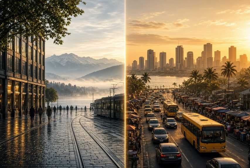 Rich vs. Poor Citie