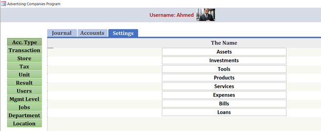 Account Type