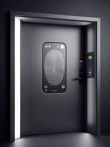 Fingerprint Door with Touch Screen