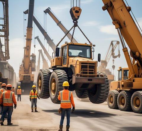 Transferring Huge Vehicles