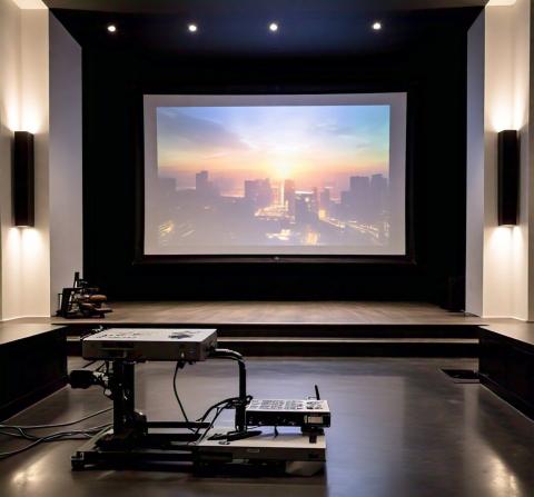 Motorized Projector Screen
