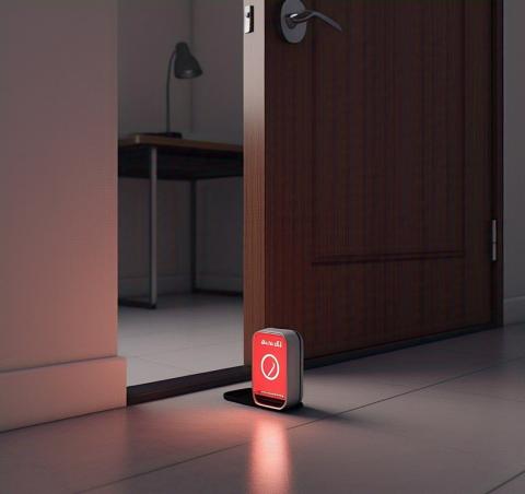 Portable Alarm Door Stopper
