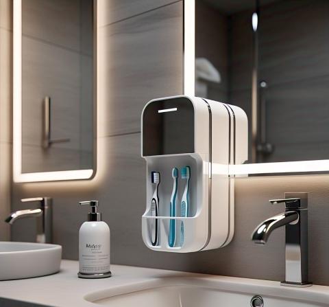 Toothbrush Sanitizer and Holder