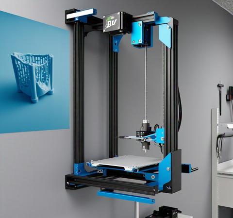 Wall Vertical 3D Printing Machine
