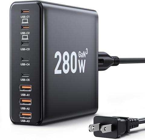 280W USB C Charger Block