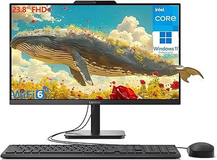 Lenovo 24 23.8" FHD All-in-One Desktop Computer