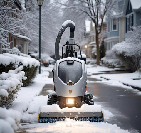 Snow Cleaning Machine