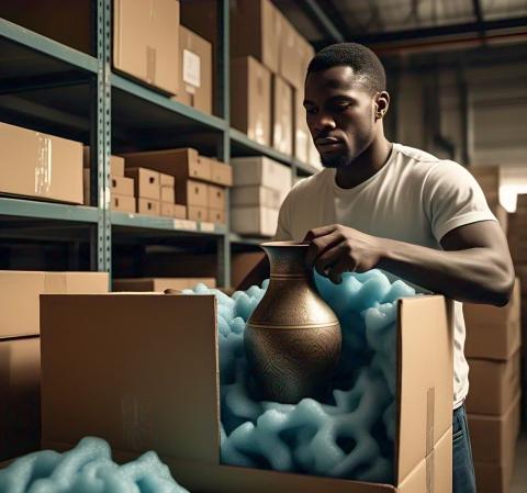 Expanding Packaging Foam