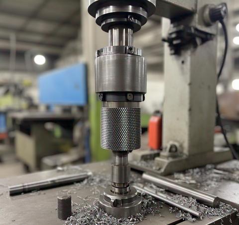 Metal Knurling Machine