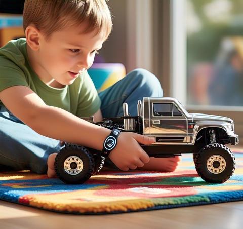 Hand Remote-Controlled Truck