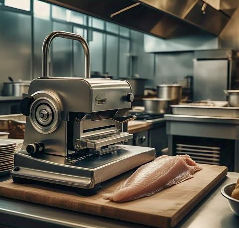 Automatic Fish Fillet Slicer