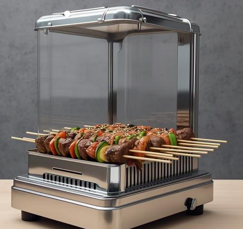 Meat Skewers Kebab Machine