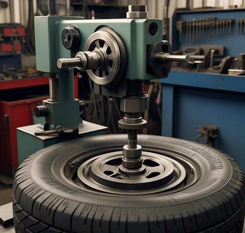 Tyre Groover Machine