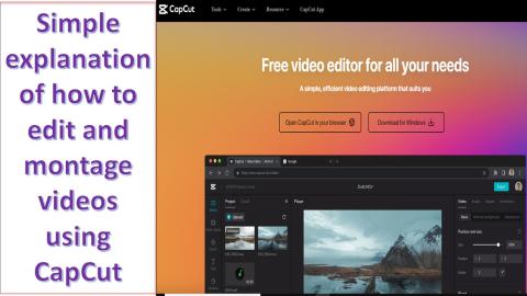 Edit and Montage Videos Using CapCut