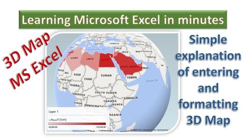 3D Map in MS Excel