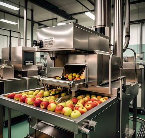 Apple Peeling Machine