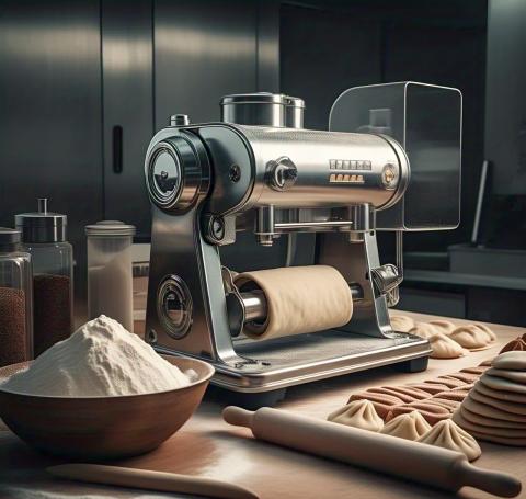 Dough Press Dumpling Wrapper