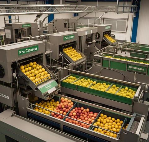 Fruit Size Grading & Sorting Machine