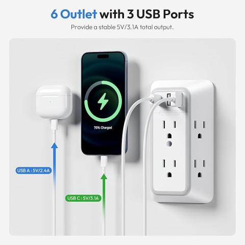 Wall Outlet Extender