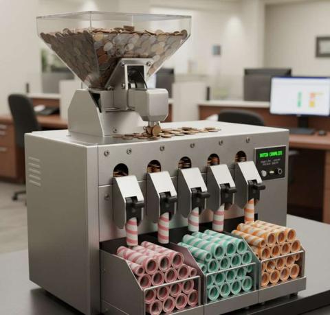 Coin Wrapper Machine