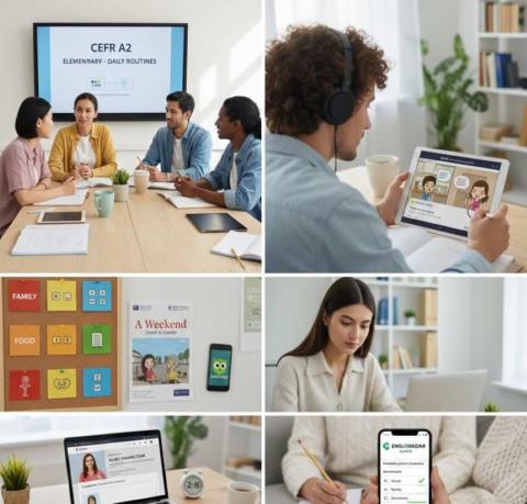 Free CEFR A2 Elementary English Learning