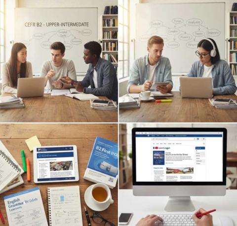 Free CEFR B2 Upper-Intermediate English Learning