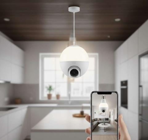 Smart Bulb Camera
