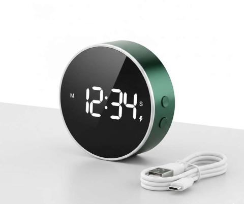Round Digital Timer