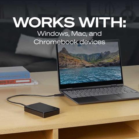 قرص صلب خارجي محمول بسعة 2 تيرابايت من سيجيت