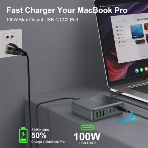 قاعدة شحن USB C
