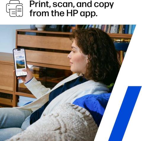 HP طابعة نافثة للحبر ملونة لاسلكية الكل في واحد