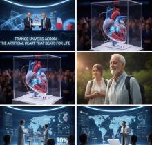 France Unveils Revolutionary Artificial Heart That Beats for Life