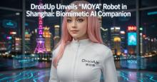 DroidUp Unveils 'MOYA' Robot in Shanghai: Biomimetic AI Companion