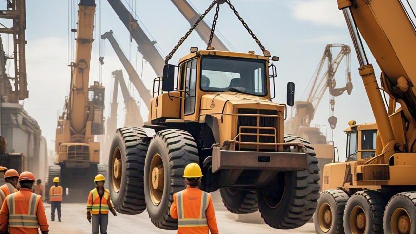 Transferring Huge Vehicles