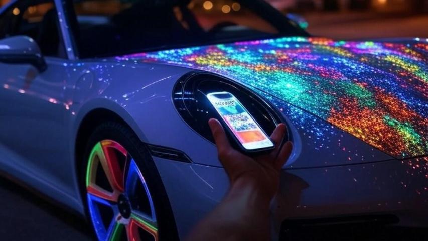 Digital Car LED Sticker