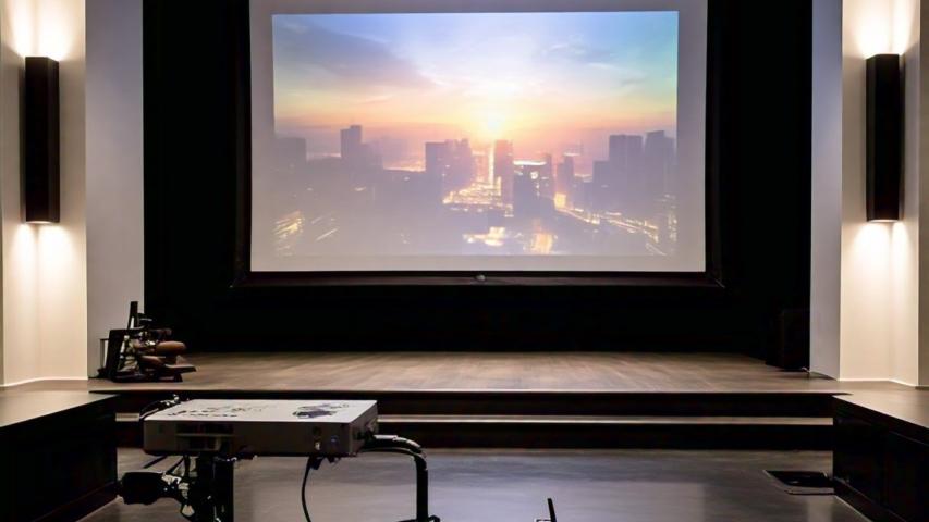 Motorized Projector Screen