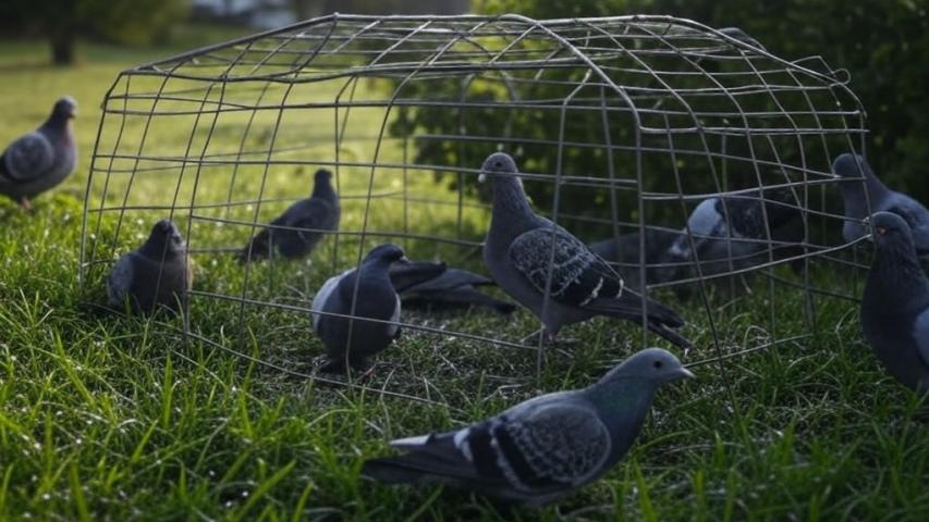Pigeon Trap Door