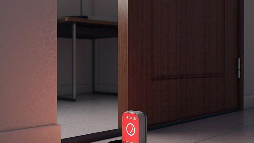 Portable Alarm Door Stopper