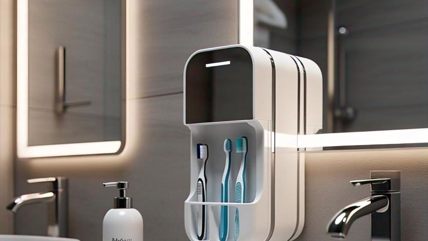 Toothbrush Sanitizer and Holder