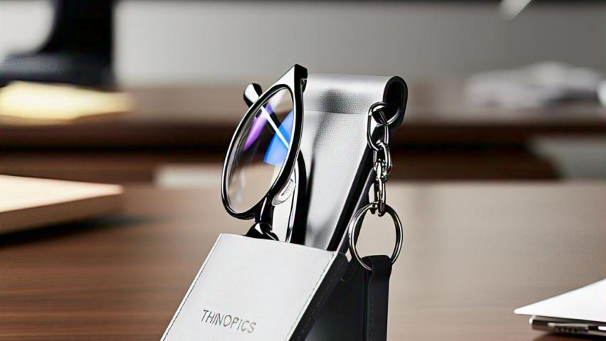 Keychain Case Glasses