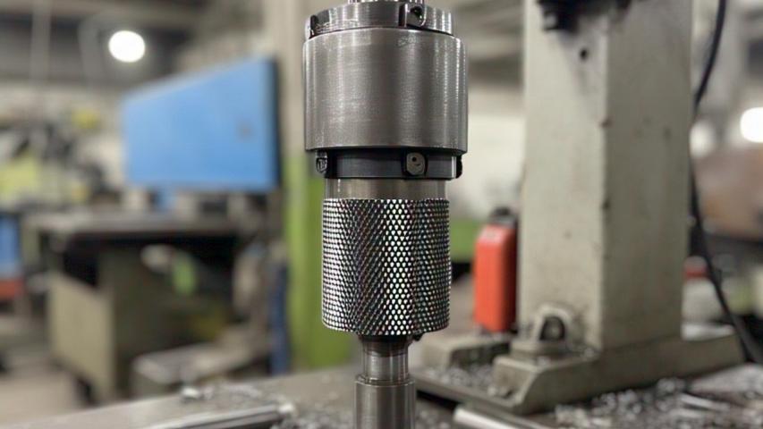 Metal Knurling Machine