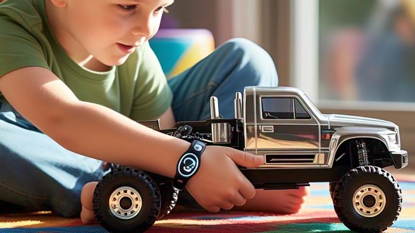 Hand Remote-Controlled Truck
