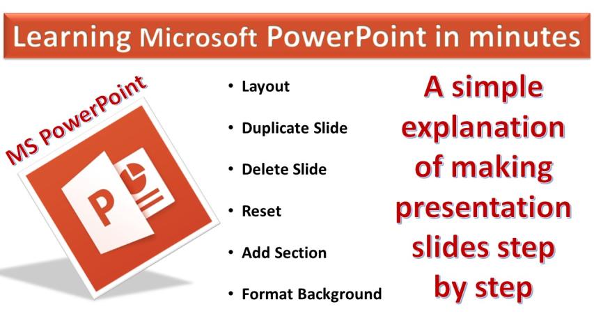 Create Slides in MS PowerPoint