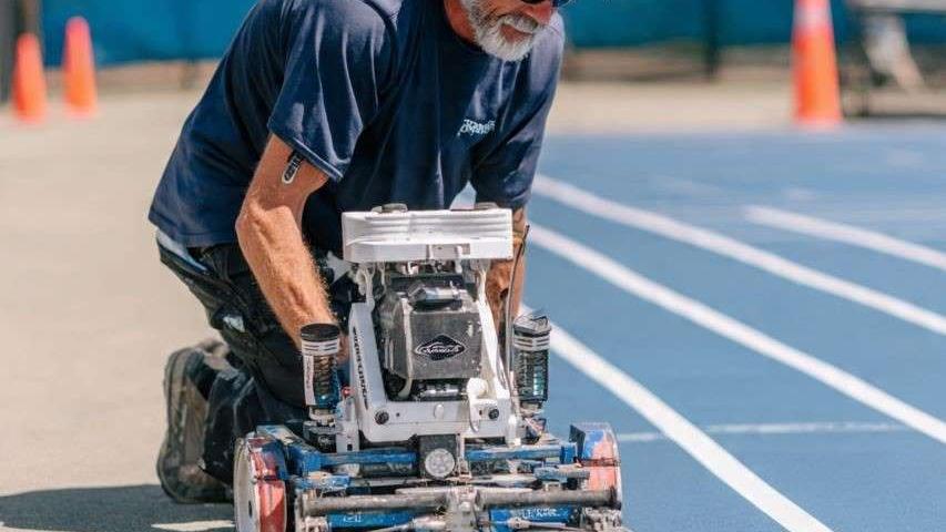 آلة تخطيط ملعب الرياضة