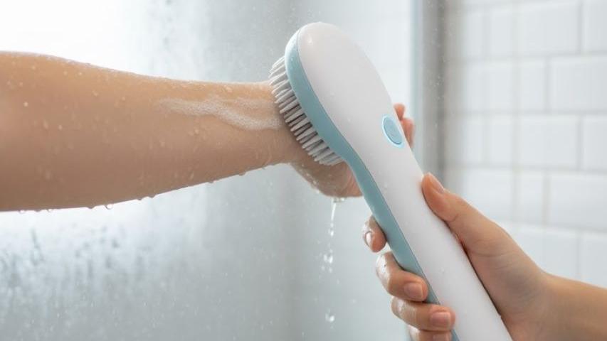 فرشاة الجسم الكهربائية للاستحمام